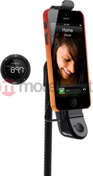 Transmiter FM Belkin Transmiter FM z zestawem głośnomówiącym (iPhone 5/5S) F8J034vf 1