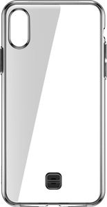 Baseus Baseus Transparent Key usztywnione etui z żelową ramką iPhone XS Max czarny (WIAPIPH65-QA01) uniwersalny 5