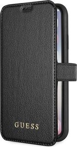 Guess Guess GUFLBKPXIGLBK iPhone X/Xs black /czarny book Iridescent uniwersalny 2