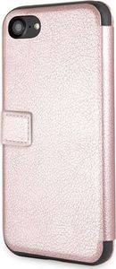 Guess Guess GUFLBKI8IGLRG iPhone 7/8 rose gold /różowo-złoty book Iridescent uniwersalny 5