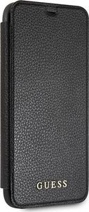 Guess Guess GUFLBKI65IGLBK iPhone Xs Max black /czarny book Iridescent uniwersalny 4