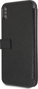 Guess Guess GUFLBKI65IGLBK iPhone Xs Max black /czarny book Iridescent uniwersalny 5