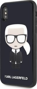 Karl Lagerfeld Etui KLHCPXDLFKBK iPhone X/XS navy black 2