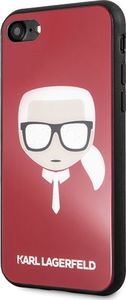 Karl Lagerfeld Etui KLHCPXDLHRE iPhone X/Xs czerwone 2