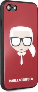 Karl Lagerfeld Etui KLHCPXDLHRE iPhone X/Xs czerwone 5