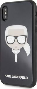 Karl Lagerfeld Etui KLHCPXDLHBK iPhone X/Xs czarne 2
