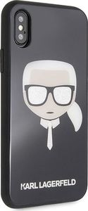 Karl Lagerfeld Etui KLHCPXDLHBK iPhone X/Xs czarne 5