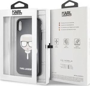 Karl Lagerfeld Etui KLHCPXDLHBK iPhone X/Xs czarne 7