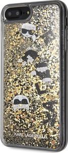 Karl Lagerfeld Etui KLHCI8LROGO iPhone 7/8 Plus czarno-złote 2