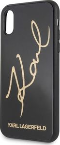 Karl Lagerfeld Etui KLHCPXDLKSBK iPhone X/Xs czarne 3