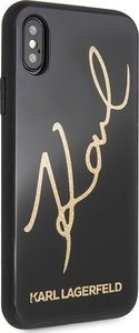 Karl Lagerfeld Etui KLHCPXDLKSBK iPhone X/Xs czarne 5