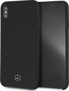 Mercedes Mercedes MEHCI65SILBK iPhone Xs Max hard case czarny/black Silicon uniwersalny 1