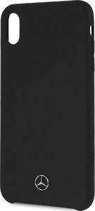 Mercedes Mercedes MEHCI65SILBK iPhone Xs Max hard case czarny/black Silicon uniwersalny 3