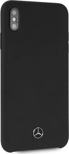 Mercedes Mercedes MEHCI65SILBK iPhone Xs Max hard case czarny/black Silicon uniwersalny 5
