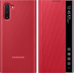 Samsung Etui Clear view do Samsung Galaxy Note 10 czerwone (EF-ZN970CREGWW) 1