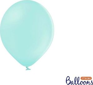 Party Deco Balony lateksowe, pastelowy jasny miętowy, 23 cm, 100 szt. uniwersalny 1