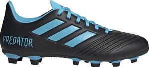 Adidas Buty piłkarskie adidas Predator 19.4 FxG czarno niebieskie F35598 41 1/3 1