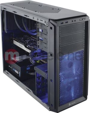 Obudowa Corsair Graphite 230T Windowed BLACK/BLUE LED - CC-9011040-WW 2