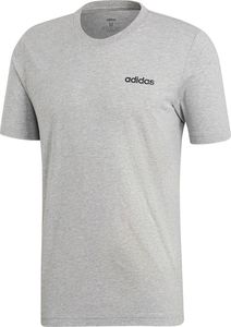 Adidas Koszulka męska Essentials Plain Tee szara r. L (DU0382) 1