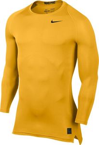 Nike Koszulka męska Pro Cool Compression LS Top żółta r. S (703088 739) 1