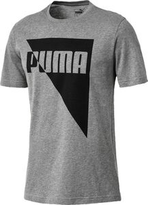 Puma Koszulka męska Brand Graphic Medium Gray r. L (851548 03) 1
