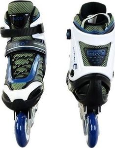 Rolki Mico regulowane czarne r. 36 37 38 39 3