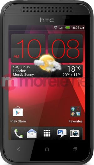 Smartfon HTC 4 GB Czarny  (Desire200black) 1