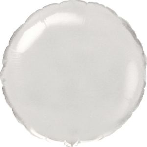 FLX Balon foliowy okrągły biały - 46 cm - 1 szt. uniwersalny 1