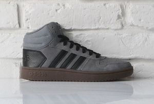 Adidas Buty męskie Hoops 2.0 Mid szare r. 49 1/3 (EE7367) 1