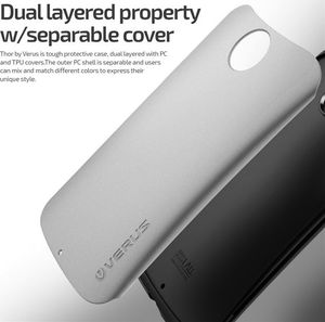 VRS Design VRS DESIGN Hard Drop Etui Google Nexus 6 srebrny uniwersalny 3