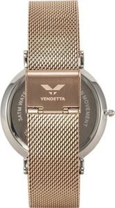 Zegarek Vendetta Zegarek Unisex Montreal Silver / White VE1076 uniwersalny 3