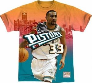 Mitchell & Ness Koszulka męska City Pride M&N Tee Detroit Pistons Grant Hill r. L (BMTRKT18007) 1