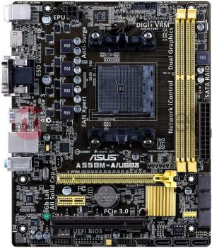 Płyta główna Asus A55BM-A/USB3 A55 (PCX/DZW/VGA/GLAN/SATA3/USB3/RAID/DDR3) 1