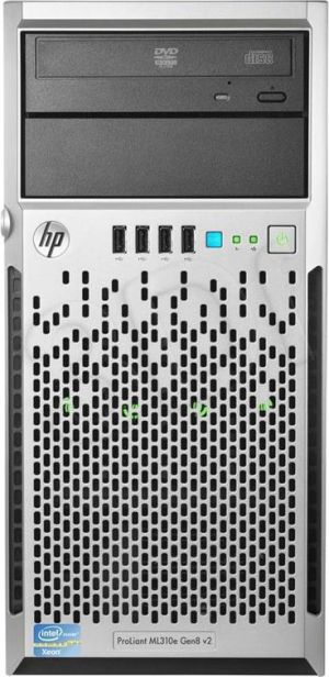 Serwer HP HP ProLiant ML310e Gen8 v2 E3-1270v3 B120i 2x1Gb 1x4GB 1x500GB SATA LFF NHP DVD-ROM 1x350W (470065-806) 1