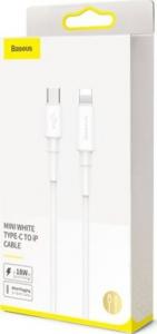 Kabel USB Baseus USB-C - Lightning 1 m Biały (BRA007389) 15