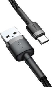 Kabel USB Baseus USB-A - USB-C 3 m Czarno-szary (6953156296343) 4