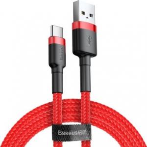 Kabel USB Baseus USB-A - USB-C 3 m Czerwony (CATKLF-U09) 2
