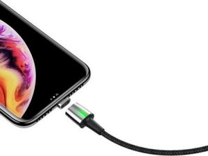 Kabel USB Baseus USB-A - Lightning 1 m Czarny (6953156294721) 5