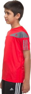 Adidas Koszulka chłopięca Adidas B Response Tee czerwona r. 128 (S15852) 1