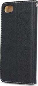 TelForceOne Pokrowiec Smart Fancy do Samsung A20e (SM-A202F) czarno-złoty 2