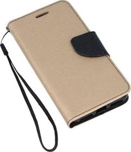 TelForceOne Pokrowiec Smart Fancy do Samsung A20e (SM-A202F) złoto-czarny 6