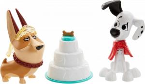 Figurka Mattel 101 Dalmatyńczyków dwupak Psie wesele (GBM40) 1
