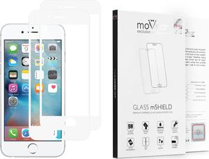 moVear Szkło Hartowane 2.5D MAX na iPhone 6 plus / 6s plus Pyłoszczelne Full Glue Cały Ekran MOVEAR Standard 2