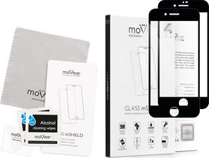 moVear Szkło Hartowane 2.5D pełne na iPhone 8/7 Plus Cały Ekran MOVEAR Standard 2
