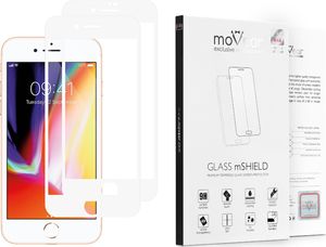 moVear Szkło Hartowane do Etui 2.5D MAX na iPhone 8 / 7 Cały Ekran MOVEAR Standard 2