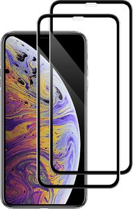 moVear Szkło Hartowane 3D na iPhone Xs MAX Pyłoszczelne Full Glue Cały Ekran MOVEAR Standard 3