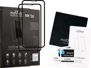 moVear Szkło hartowane MATOWE moVear 3D PRO iPhone Xs / X na Cały Ekran Standard 2