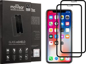 moVear Szkło hartowane MATOWE moVear 3D PRO iPhone Xs / X na Cały Ekran Standard 1