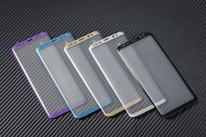 moVear MOVEAR Szkło 3D Samsung Galaxy S8+ Plus Cały Ekran Czarne Hartowane 9h G955F Standard 10