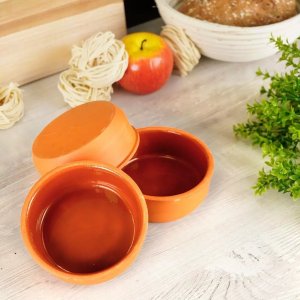 Excellent Houseware Miseczka miska kokilka do zapiekania 3 szt uniwersalny 3